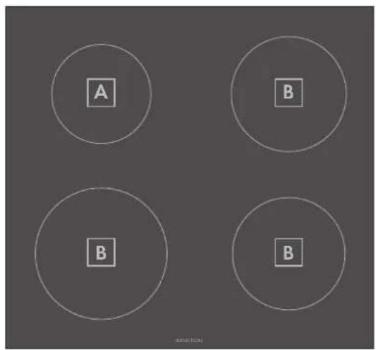 Fulgor Milano F6IRT487S1 - PLACAS DE COCCION - 1