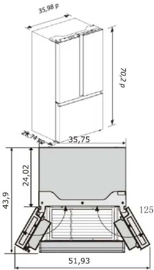 Avanti FFFD22IWR3S - Installation de votre nouvel appareil - 1