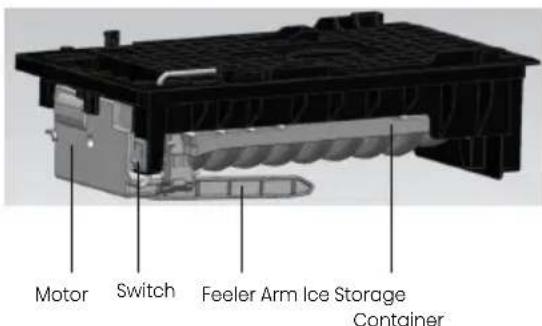 Avanti FFFD22IWR3S - Ice Maker in Freezer - 1