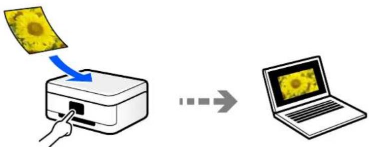 EPSON EcoTank L8100 - Numérisation vers un ordinateur - 1
