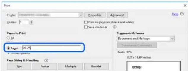 EPSON EcoTank L8100 - Impression de certaines pages uniquement - 1