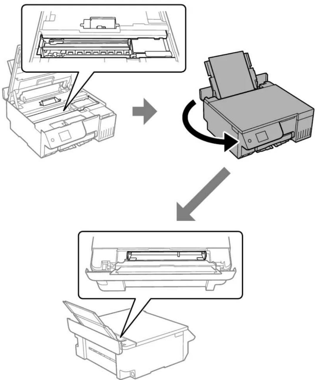 EPSON EcoTank L8100 - Important: - 2