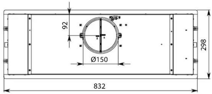 FALMEC Gruppo Incasso Plus No-Drop - Gruppo incasso no drop 90: 12 Kg - 3