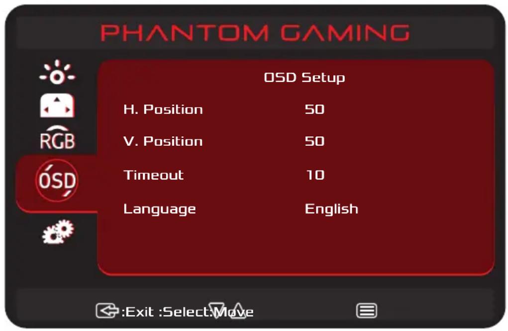 ASROCK PG27FFT1B - Menus OSD - 4