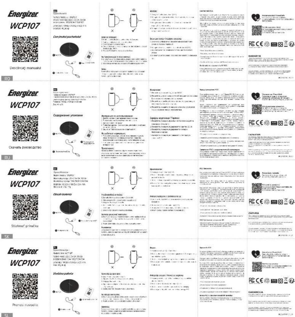 ENERGIZER WCP107 - 1