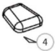 COSTWAY SP34841 - Lista delle parti - 4