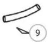 COSTWAY SP34841 - LISTA DE PIEZAS - 9