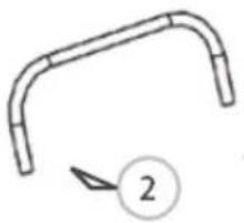 COSTWAY SP34841 - Lista delle parti - 2