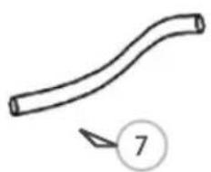 COSTWAY SP34841 - Lista częsci - 7