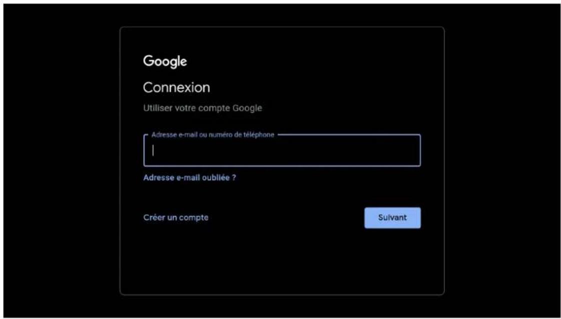 Google. Connexion. Utiliser votre compte Google. Adresse e-mail ou numéro de téléphone. 1. Adresse e-mail oubliée ? Créer un compte. Suivant.
