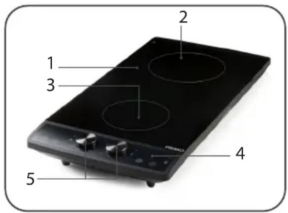 PRIMO PR304IKP - Bediening - 1