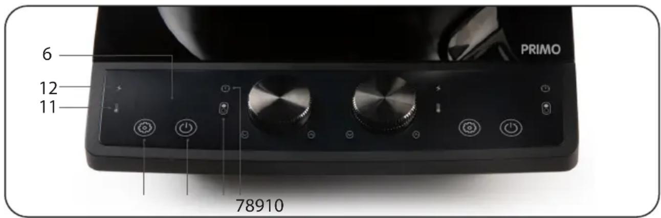 PRIMO PR304IKP - Bediening - 2