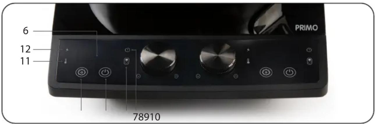 PRIMO PR304IKP - Bedienung - 2