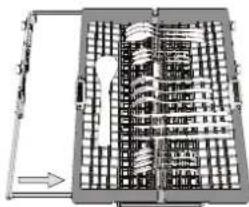 WHIRLPOOL WH7IPC15BM60 - REGOLAZIONE IN ALTEZZA DEL CESTELLO SUPERIORE - 3