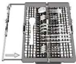 WHIRLPOOL WH7IPC15BM60 - CUTLERY RACK - 2