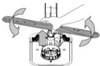 WHIRLPOOL WH7IPC15BM60 - DE SPROEIERARMEN REINIGEN - 2