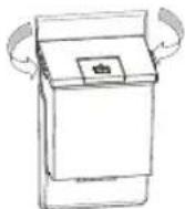 WHIRLPOOL W84TE 71 X AQUA EX - Installazione del serbatoio dell'acqua - 4