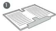 WHIRLPOOL W5 611E W - Procedura de curățare a accesoriiului Stop Frost - 1