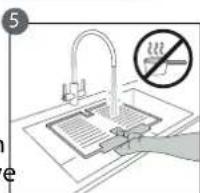 WHIRLPOOL W5 611E W - Procedure to clean the stop frost accessory - 4