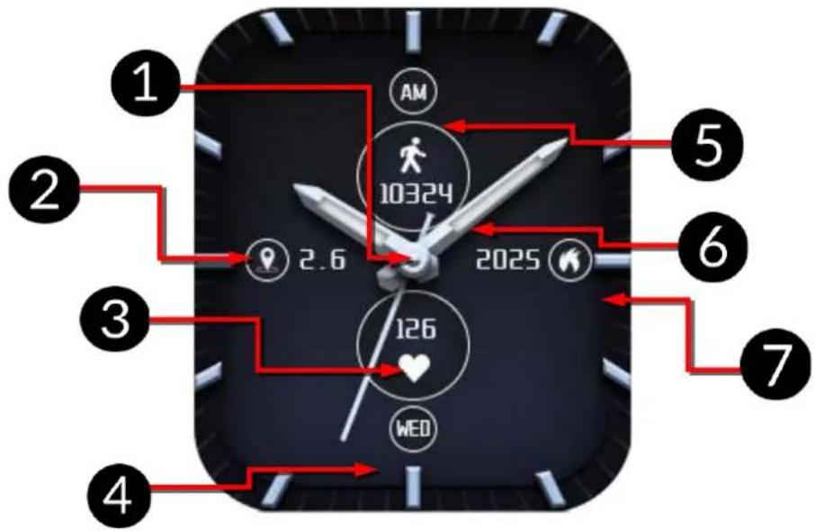myPhone Watch Classic 2 - Kella disain - 3
