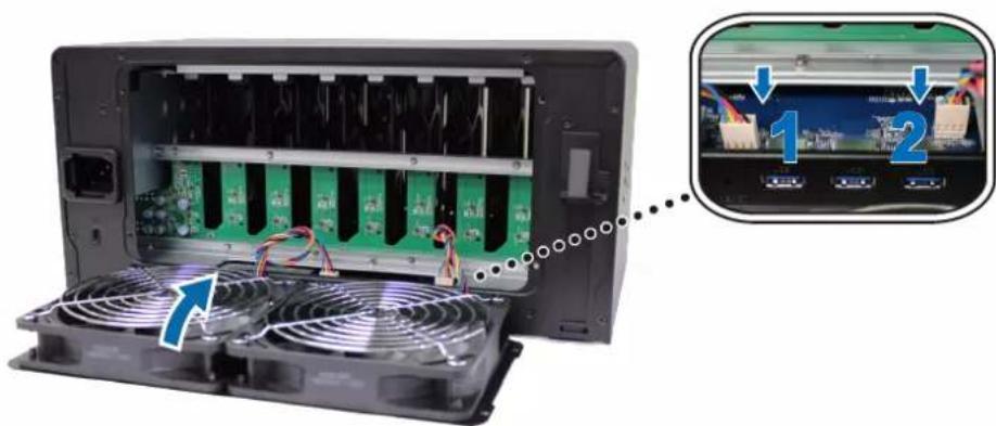 SYNOLOGY DiskStation DS1821+ - Remplacer le ventilateur du système - 8