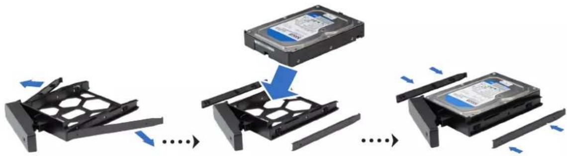 SYNOLOGY DiskStation DS1821+ - Installation des disques - 3