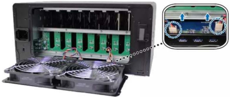 SYNOLOGY DiskStation DS1821+ - Remplacer le ventilateur du système - 3