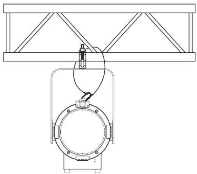 BeamZ BTF300Z - FIXATION - 2