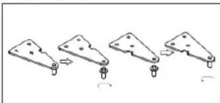 EDESA EFC-1711-I - Inverser le sens d'ouverture des portes - 7