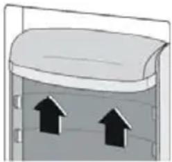 EDESA EFC-1711-I - Posicionamento das varandas da porta - 1
