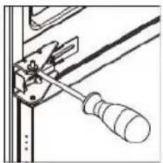 EDESA EFC-1711-I - Inverser le sens d'ouverture des portes - 6