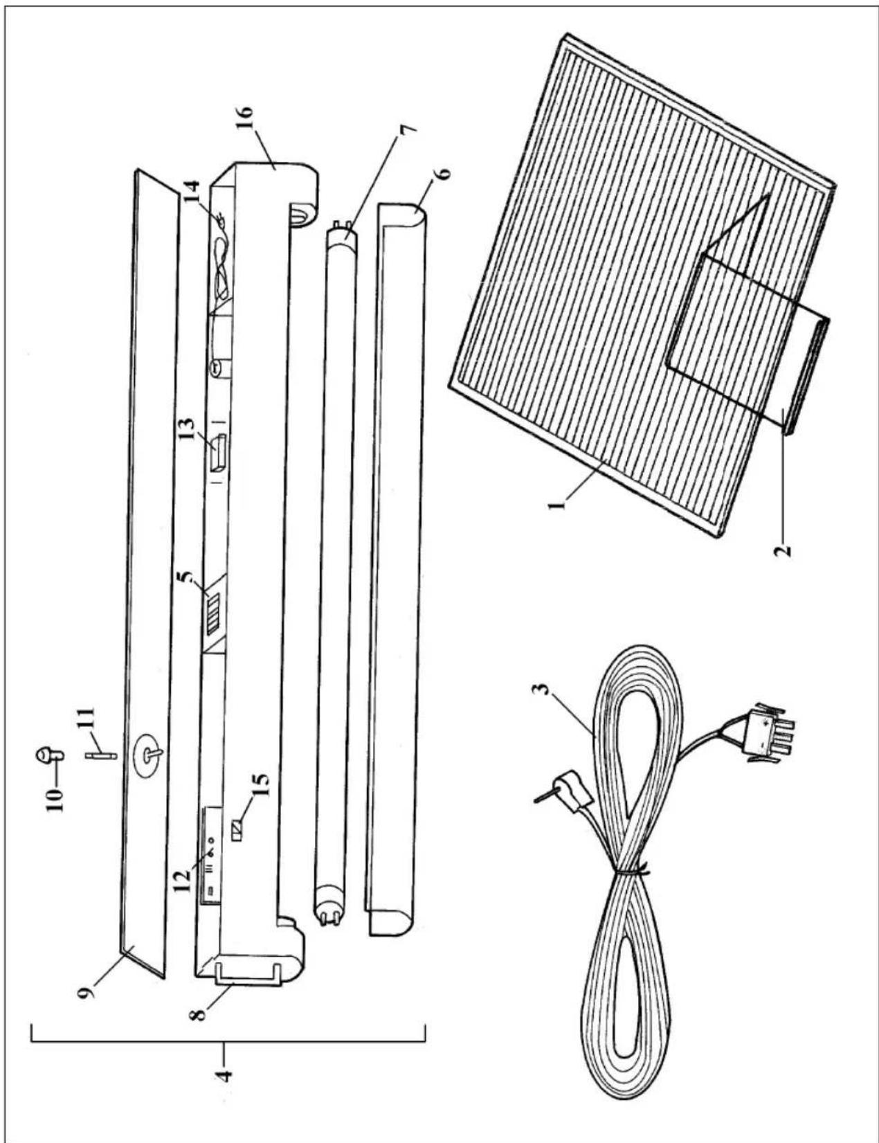 EINHELL SO 6-BS - Ersatzteilzeichnung Solar Beleuchtungs-Set Art.-Nr.:41.906.10, I-Nr. 91017 - 1