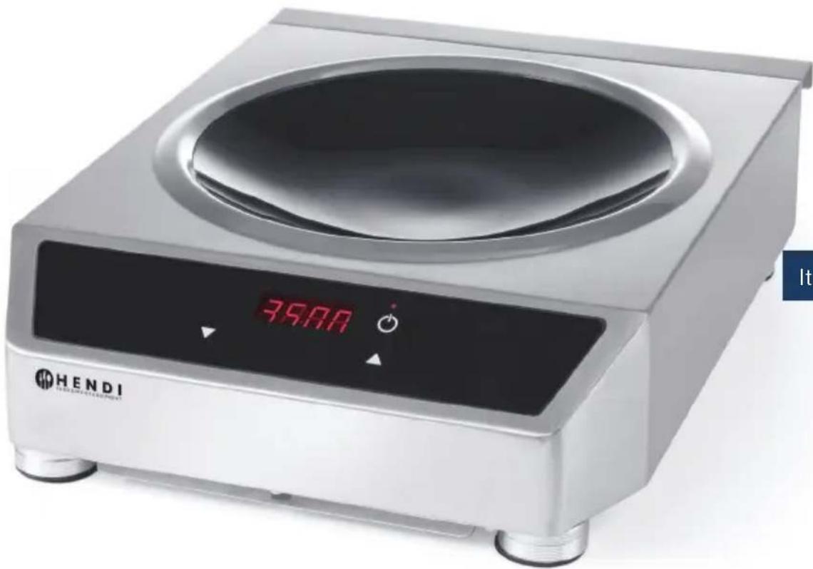 Hendi 239681 - INDUCTION WOK MODEL 3500 - 1