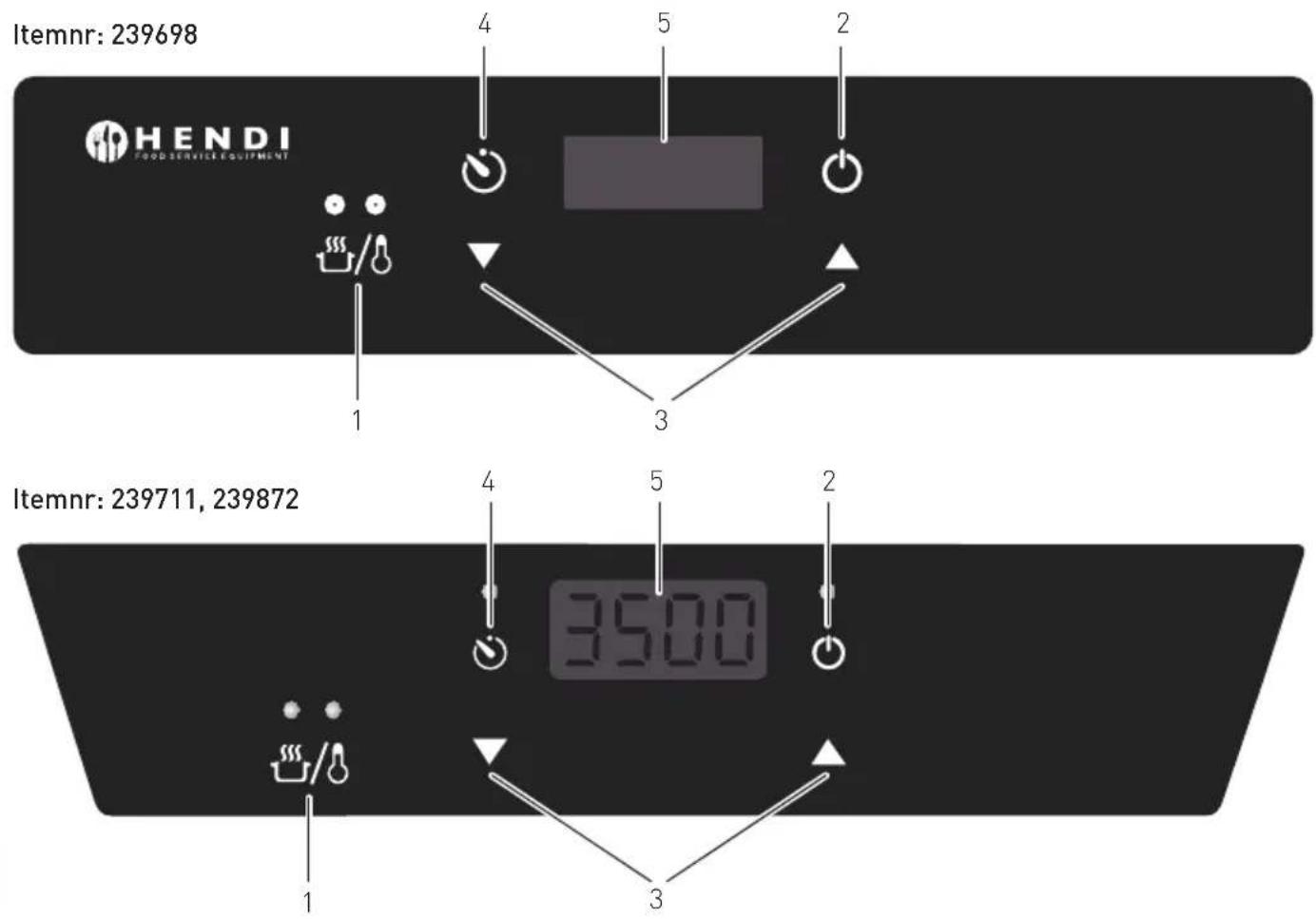 Hendi 239698 - Installatie met aarding - 1