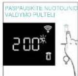 CANDY CA6 NP5B3HTX - NUOTOLINIO VALDYMO PULTELIS - 7