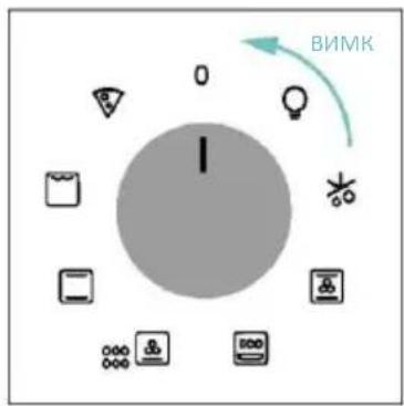CANDY CA6 NP3T3HTB - УВІМКНЕННЯ/ВИМКНЕННЯ ДУХОВОЇ ШАФИ - 2