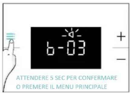 CANDY CA6 NP3T3HTB - MENU PRINCIPALE - 10