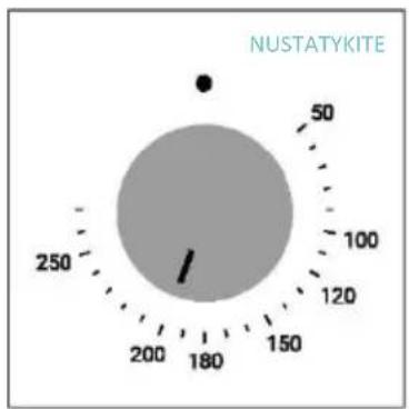 CANDY CA6 NP3T3HTB - KAIP NUSTATYTI MAISTO RUOŠOS PROGRAMA - 2