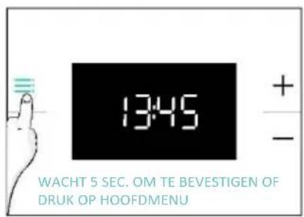 CANDY CA6 NP3T3HTB - KLOK INSTELLEN - 3
