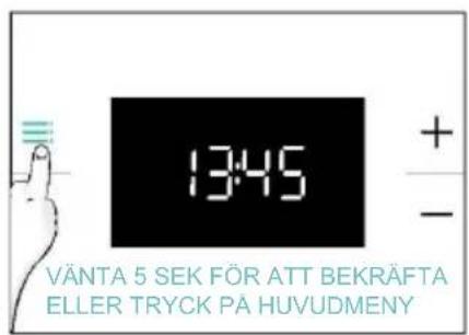 CANDY CA6 NP3T3HTB - INSTÄLLNING AV KLOCKA - 3