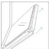 CANDY CA6 NP5B3YTB - BUTENKANT VAN DE OVEN: De glazen deur verwijderen en schoonmaken - 4