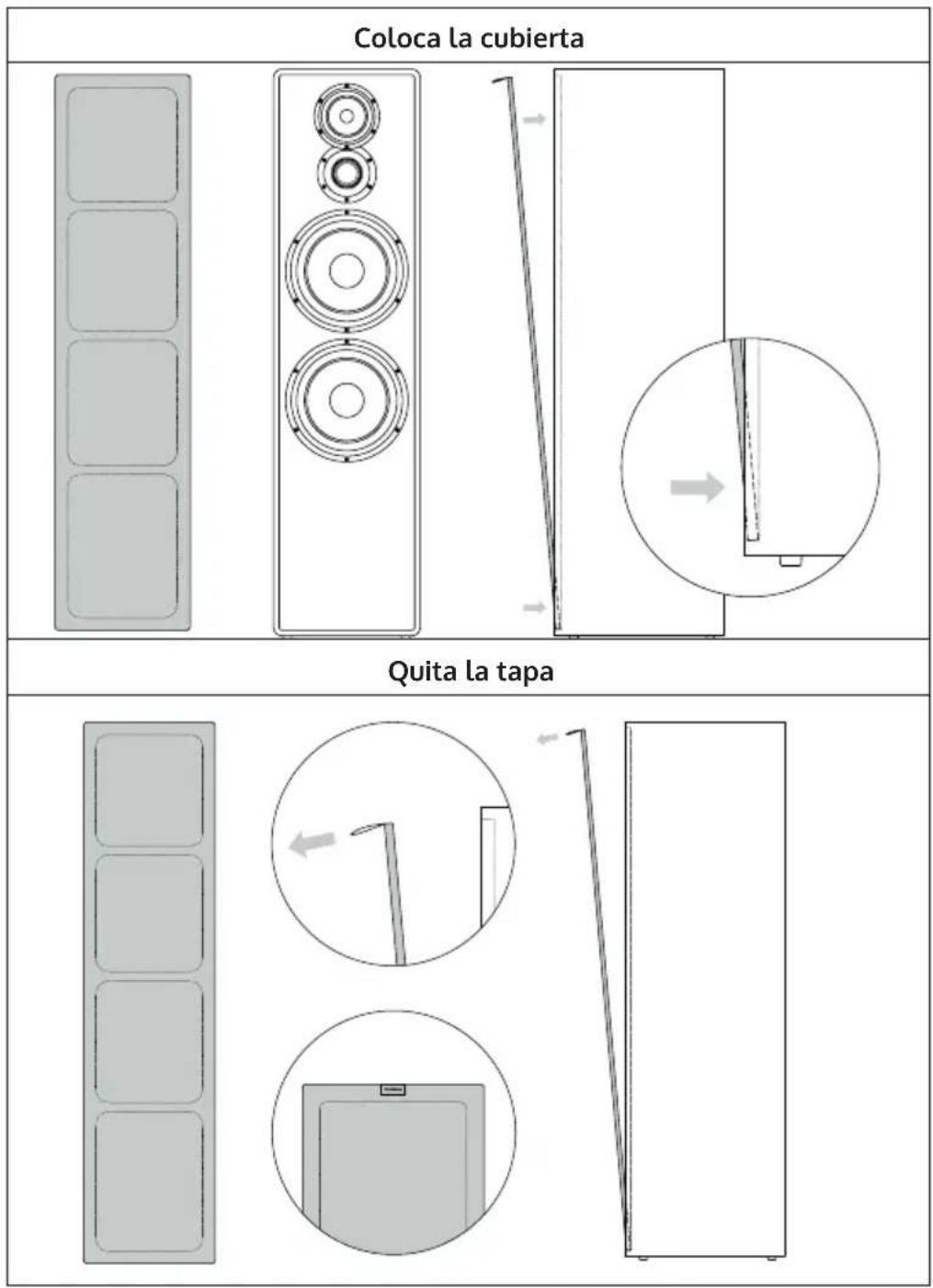 Auna Retrospective - CUBIERTA DEL ALTAVOZ - 1
