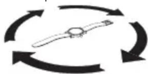 TIMEX World Time - To calibrate the compass: - 1