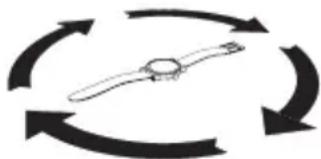 TIMEX World Time - Para calibrar la brujula: - 1