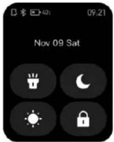 TIMEX Metropolitan S - Control Shortcut Menu - 1