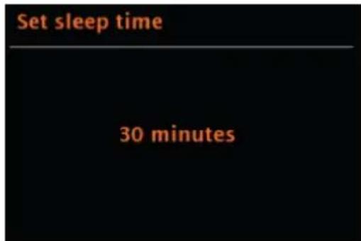 Auna Two 2.1 - Setting the sleep timer - 1