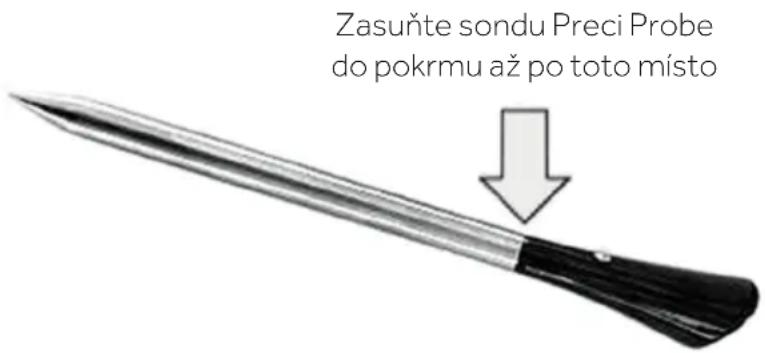 HAIER Chef@Home Series 4 HWO60SM4C1BH - Varováni sondy Preci (bezdrátová sonda do masa) - 1