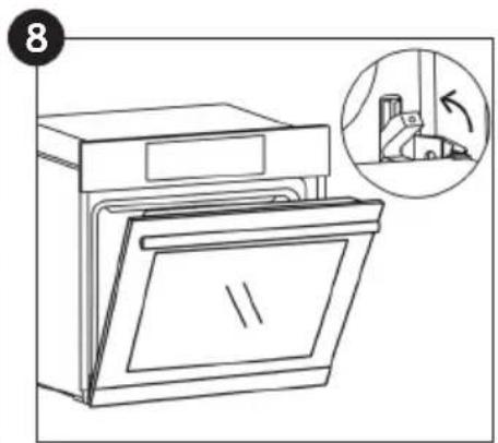 HAIER Chef@Home Series 4 HWO60SM4C1BH - Limpieza de las puertas de cristal - 8