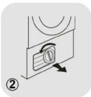HAIER HD90-A3939RE - To clean the sponge filter - 2