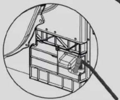 HAIER HD90-A3939RE - Fitting the drain hose - 6
